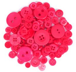 Trimits Assorted Buttons - Burgundy 40g