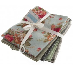 Cotton Linen Fat Quarters: Fresh