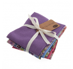 Fat Quarters - Mini Spot & Flowers