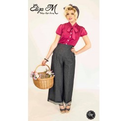 Eliza M Vintage - Pussy Galore Blouse