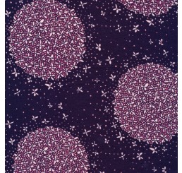 Biology by Sarah Watson - Floral Burst Purple