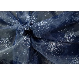 Beaded Foiled Organdy