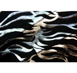 Printed Foil Flame Mesh