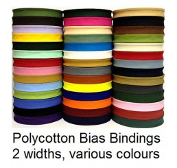 Polycotton Bias Binding - 25mm