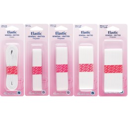 Knitted Elastic - White