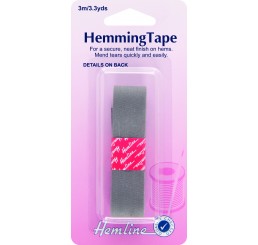 Traditional Hemming Tape 20mm - Grey
