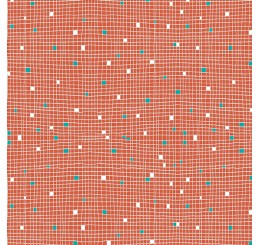 Art Gallery Fabrics Jersey - Indelible Threaded Shreds Mamey