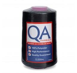 QA Overlocking Thread, 5000m - Black