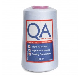 QA Overlocking Thread, 5000m - White