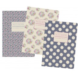 Tilda Autumn Tree A5 Notebooks: Pack of 3 