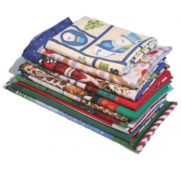 Christmas Fabric panels Bundle 