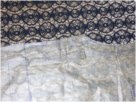 Maria's Blue Lace Jumpsuit, The Great British Sewing Bee