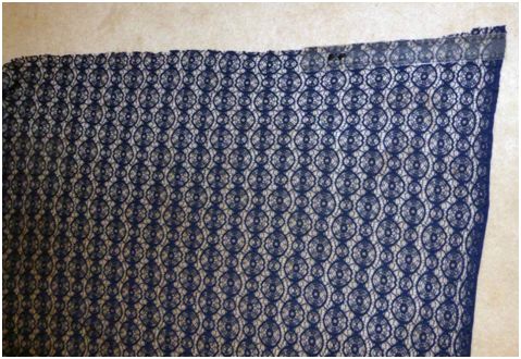 Maria's Blue Lace Jumpsuit, The Great British Sewing Bee