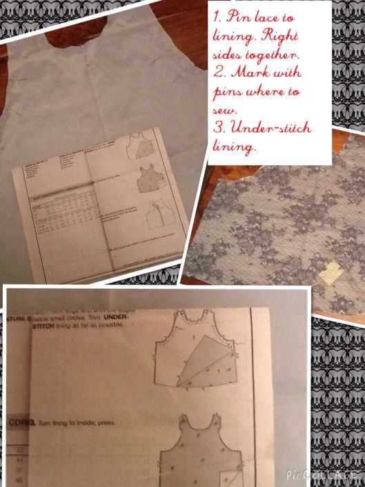 Christmas Party Dress sew a long part 2