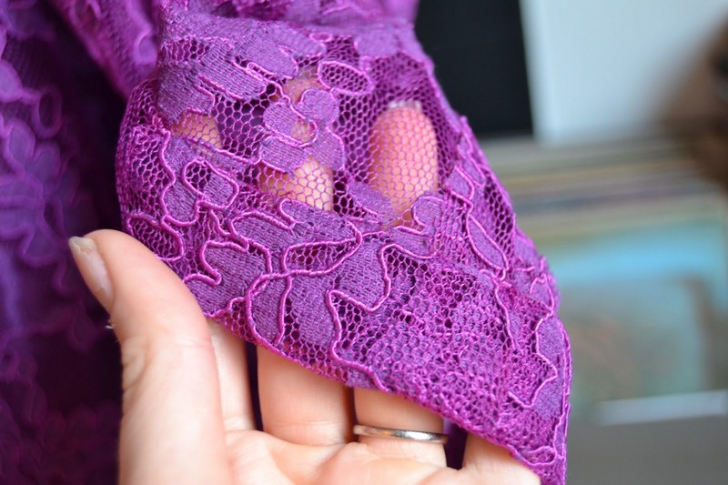 Great British Sewing Bee Purple Plum Dress