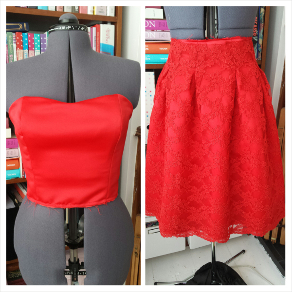 Red Lace Dress